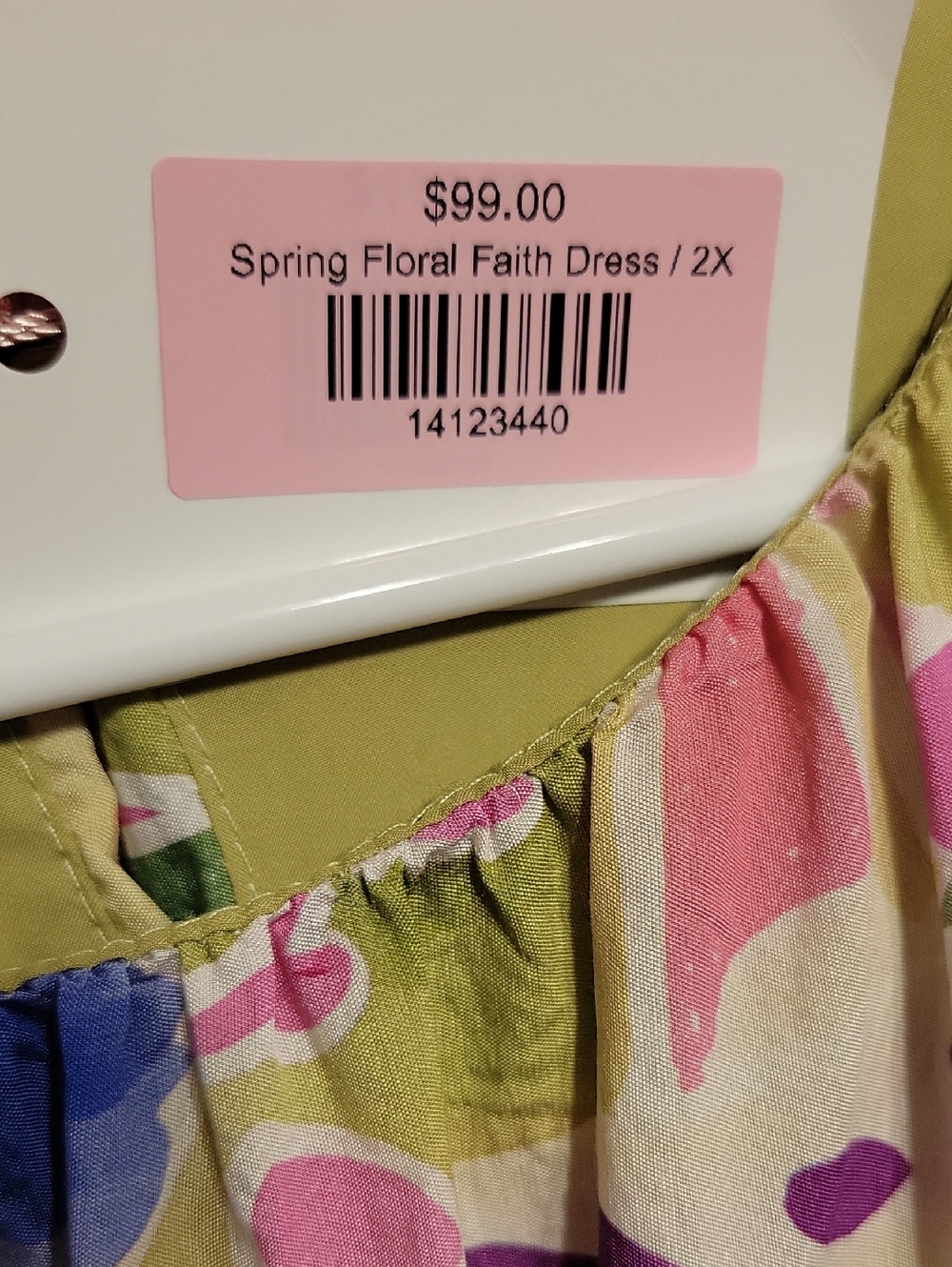 The Moxie Floral Faith Dress NWT XL-3X - Picture 4 of 4